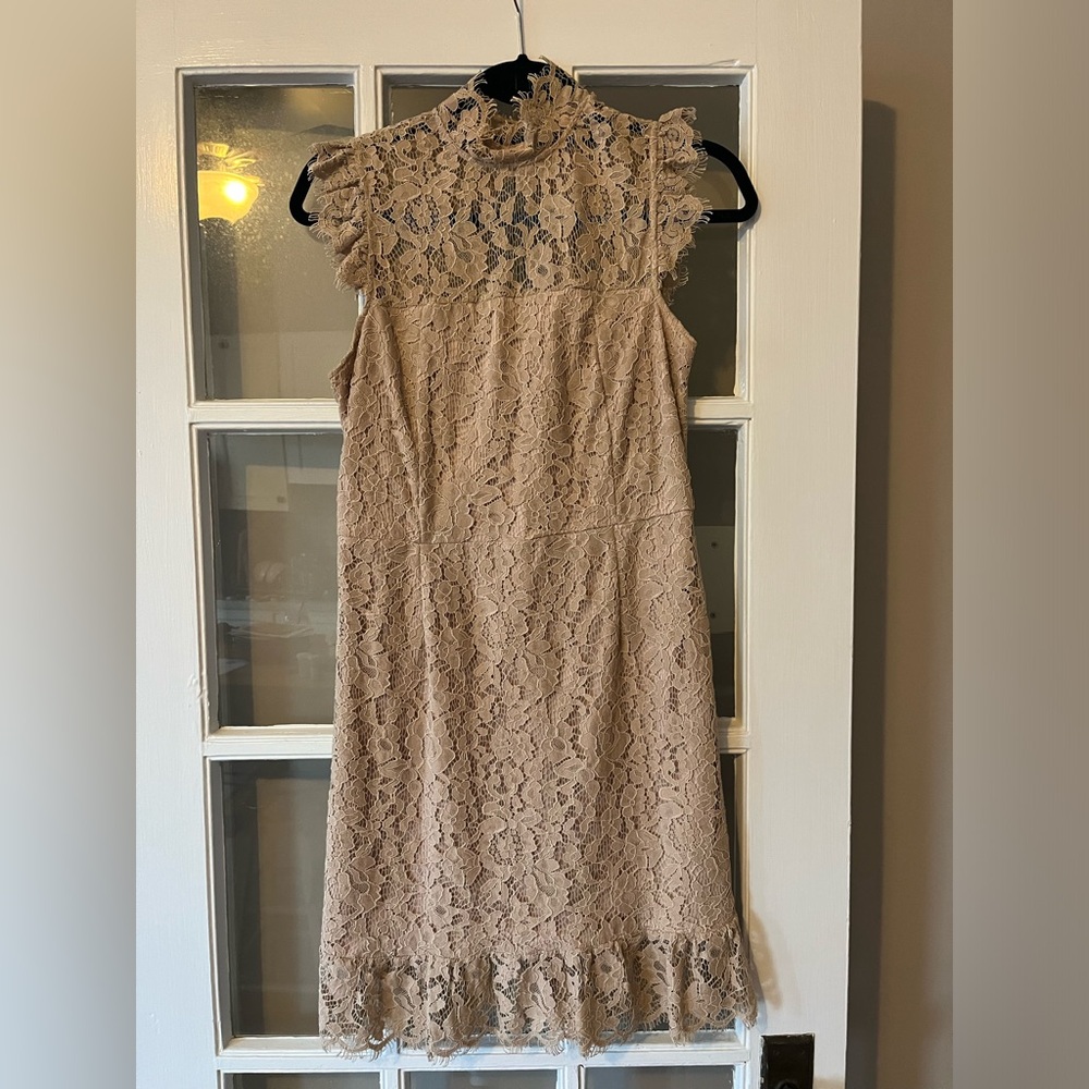 Vici Nude Lace Dress